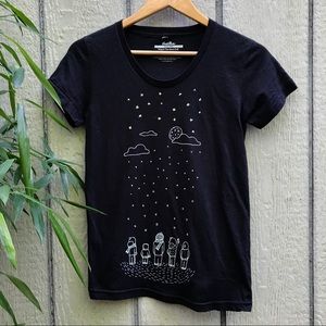 Threadless Watch The Snow Fall Christmas holiday t